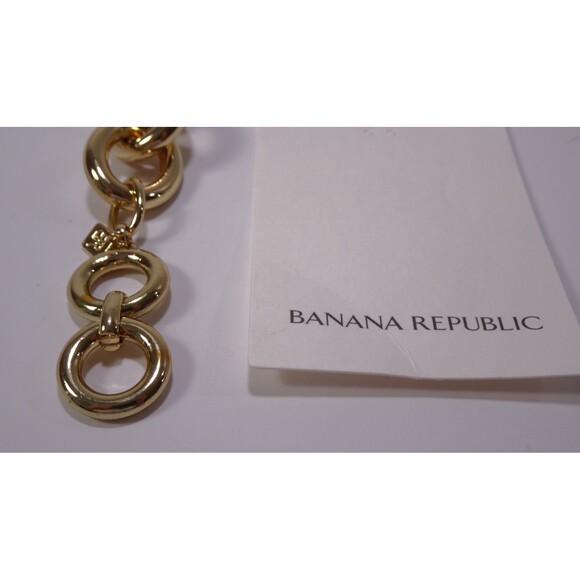 Banana Republic Women's Gold pave GLAMOUR Toggle Bracelet NEW STOCK - Picture 5 of 9